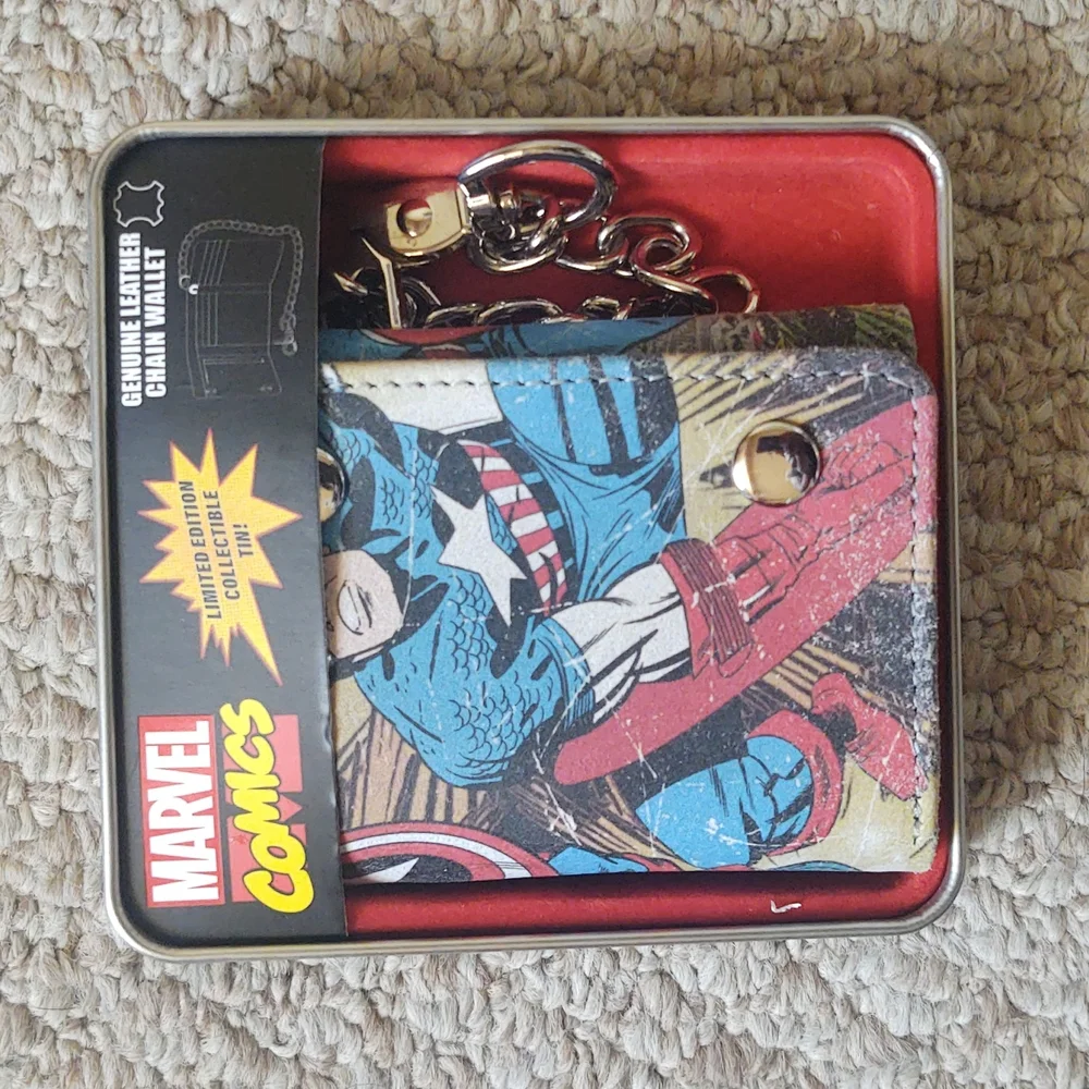 Marvel genuine leather